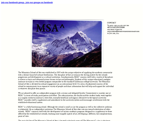 web MSA