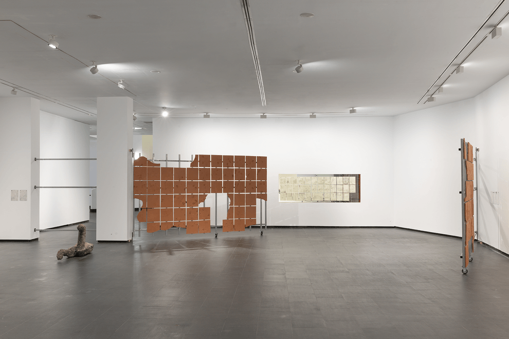 Views of Jorge Satorre's exhibition “Ria” at the Museo CA2M in Móstoles, Madrid.