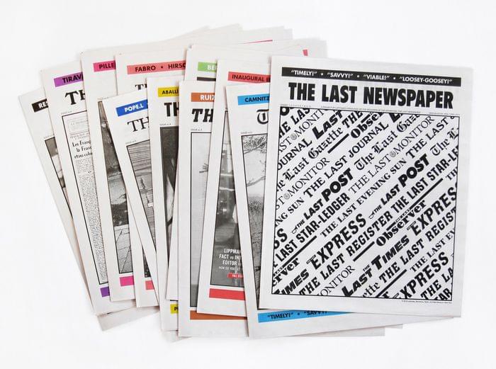 The Last Newspaper